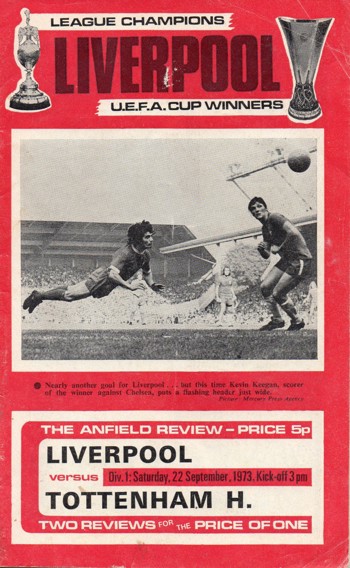 Match programme